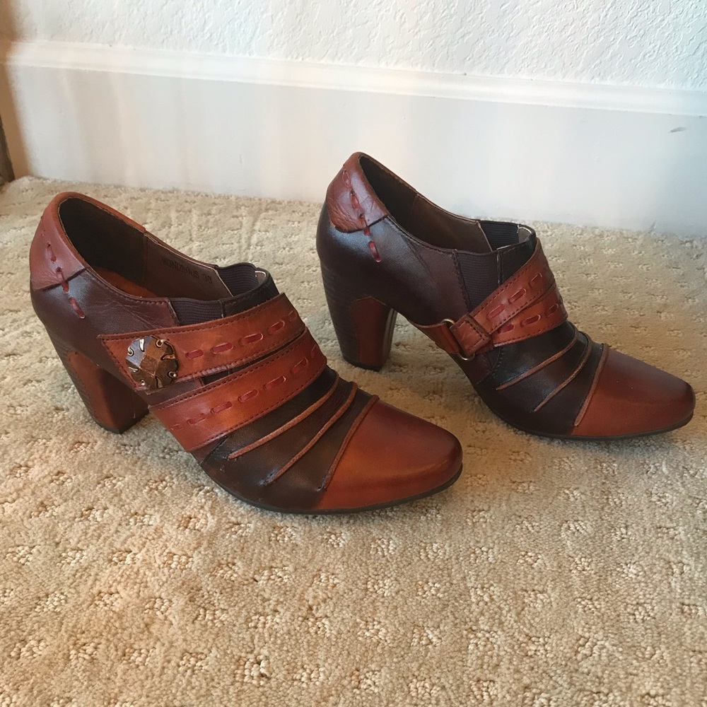 Leather French Style medical shoes
